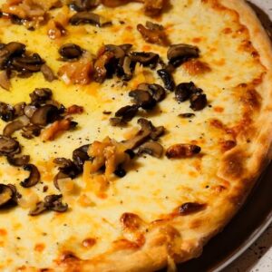 Whole Mushroom White Pie